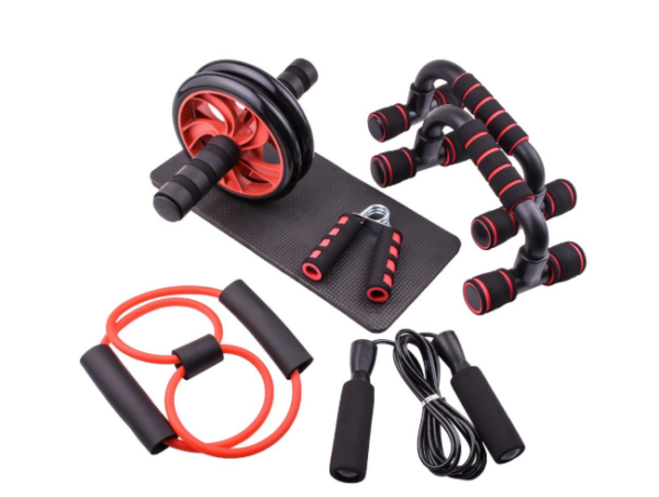 Conjunto De Fitness Portátil De 7 peças