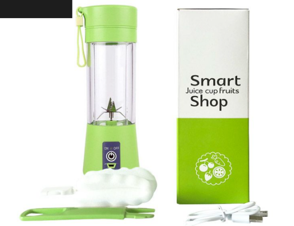 Liquidificador portátil espremedor de frutas, processador de alimentos, recarregável via USB - Image 2